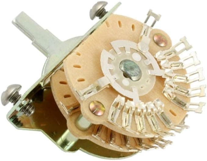 Allparts EP-078L-000 Selector de 4 polos y 5 vías