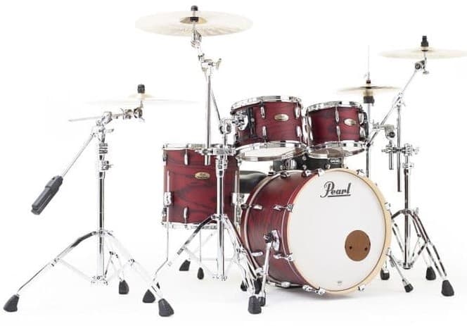 Pearl Set Cascos STS Session Studio 22 Scarlet Ash Batería Acústica