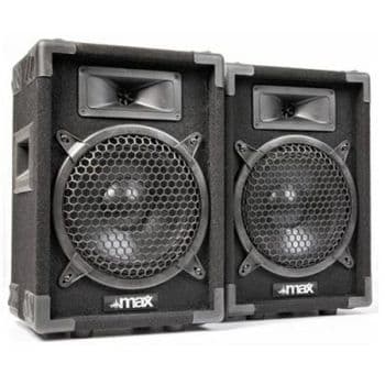Max pareja de altavoces 2 vias pasivo de 400w 170652 by-skytec