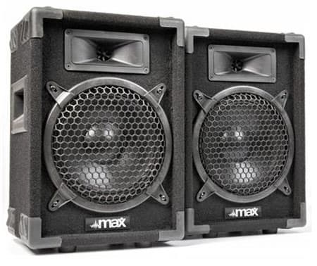 Max Pareja de Altavoces 2 vias pasivo de 400W 170652 By-SKytec