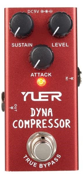 YUER DYNA COMPRESSOR Pedal de efectos para guitarra eléctrica