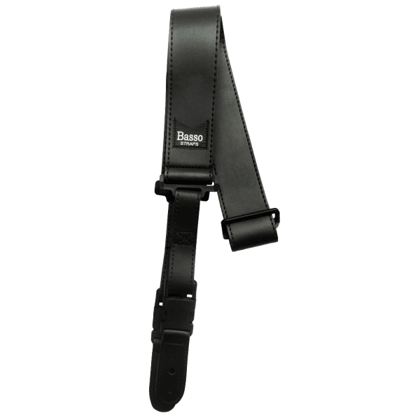 Basso QS04 Correa Para Guitarra Y Bajo Serie Qs Negra Liberación Rápida