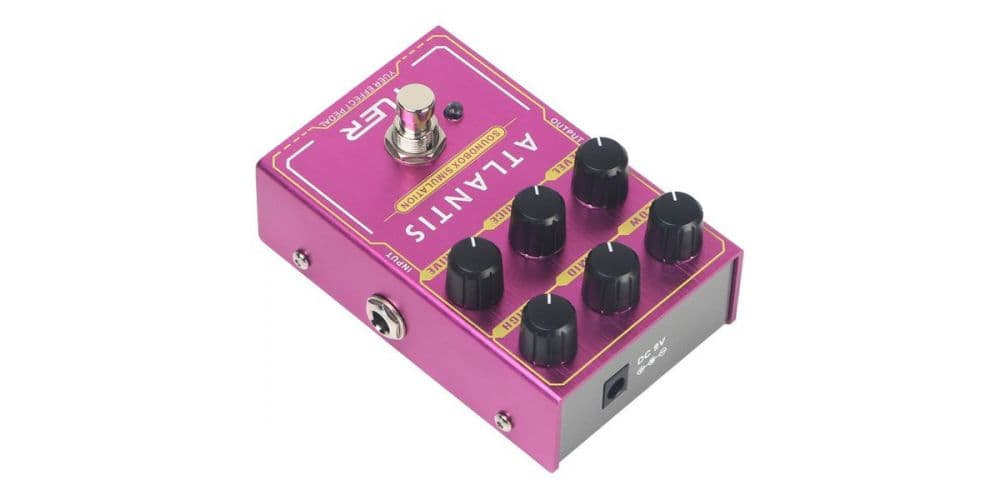YUER ATLANTIS Pedal Simulador de amplificador ATLANTIS