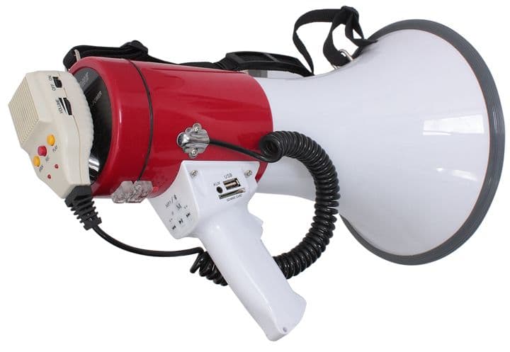 LTC MEGA 50USB Megafono 50w Con USB, SD y AUX