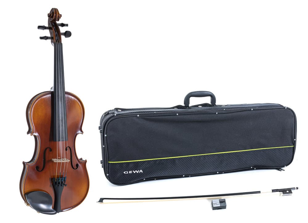 GEWA Violín Allegro-VL1 4/4 Arco Carbono Estuche Recto