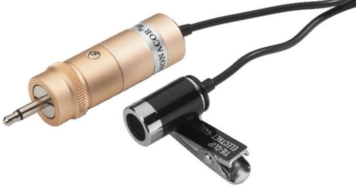 Monacor ECM-3003 Micrófono de solapa electret