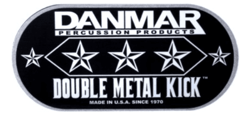 Danmar Percussion Double metal kick bass drum disc Refuerzo doble para parche de bombo