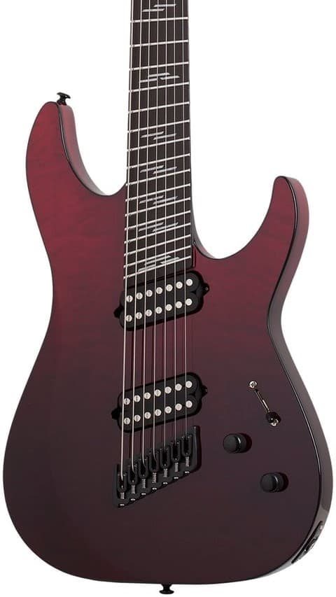 Schecter Reaper 7 Elite MS Bloodburst BB Guitarra Eléctrica