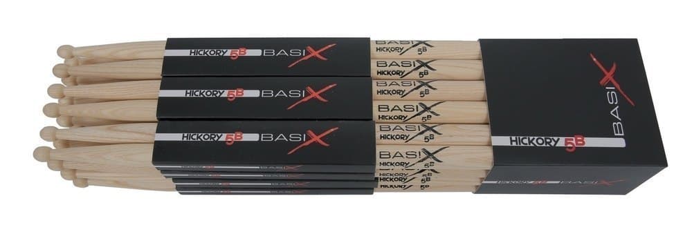 Gewa F822062 Baquetas Basix Nogal 5B Pareja Baquetas