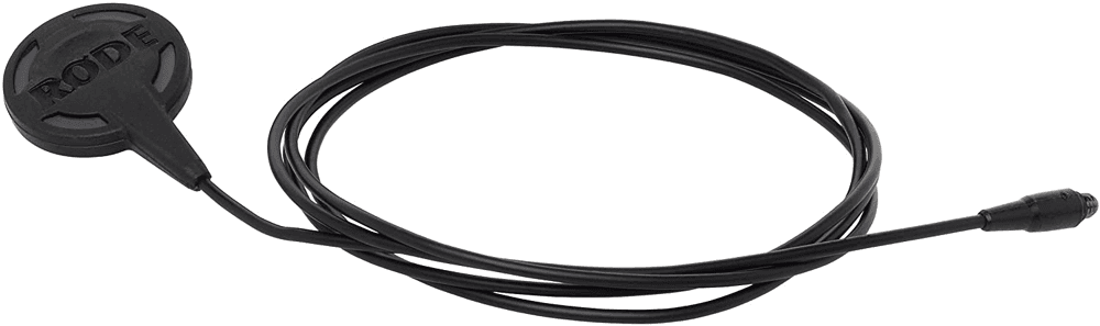 Rode PINBACKL Base con cable para micrófono de solapa Pinmic Long con agujas de 3.5mm