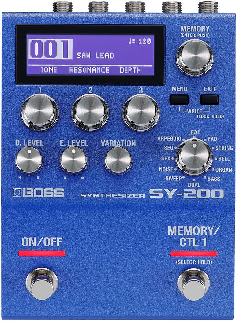 Boss SY200. Sintetizador de Guitarra