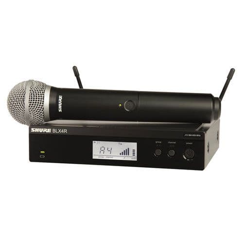 SHURE BLX24R PG58 Microfono inalambrico de Mano BLX-24REPG58
