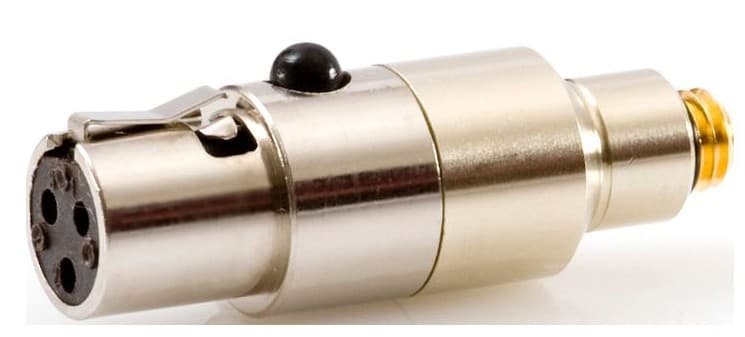 DPA DAD9017 Adaptador Microlock a TA3F para AKG PT 60/80/81/400/450/Samson UT1L/V