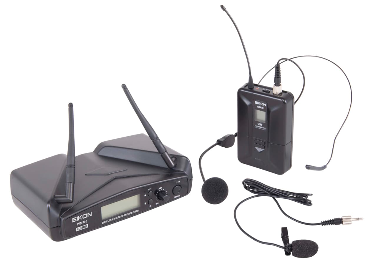 Eikon WM700H. Sistema Micrófono Inalámbrico de Diadema PLL UHF