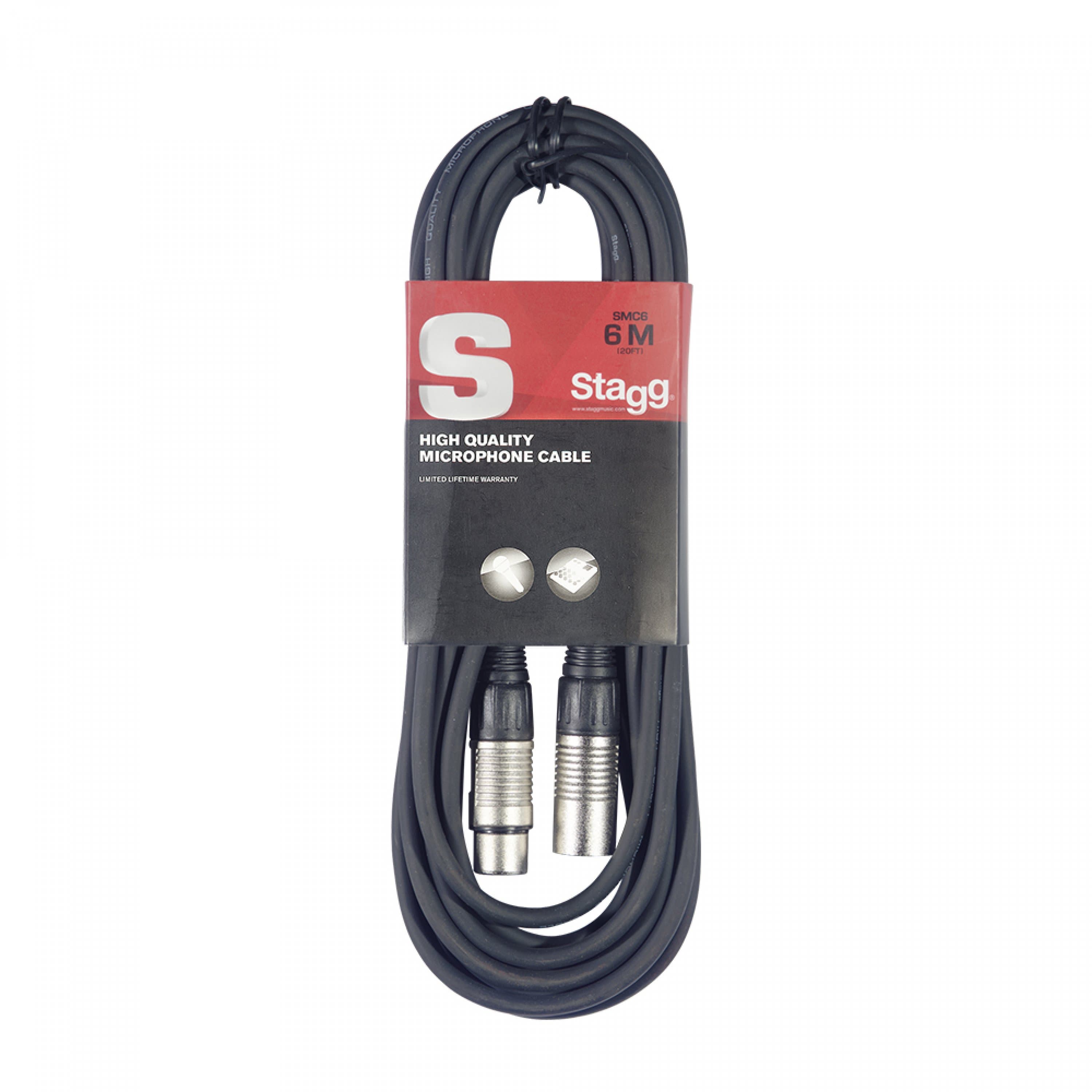 Stagg SMC6 Cable Microfono XLR 6m