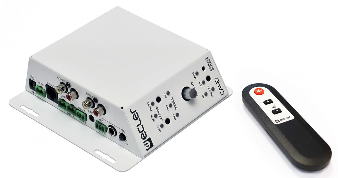 Ecler Amplificador Compacto para Integración AV