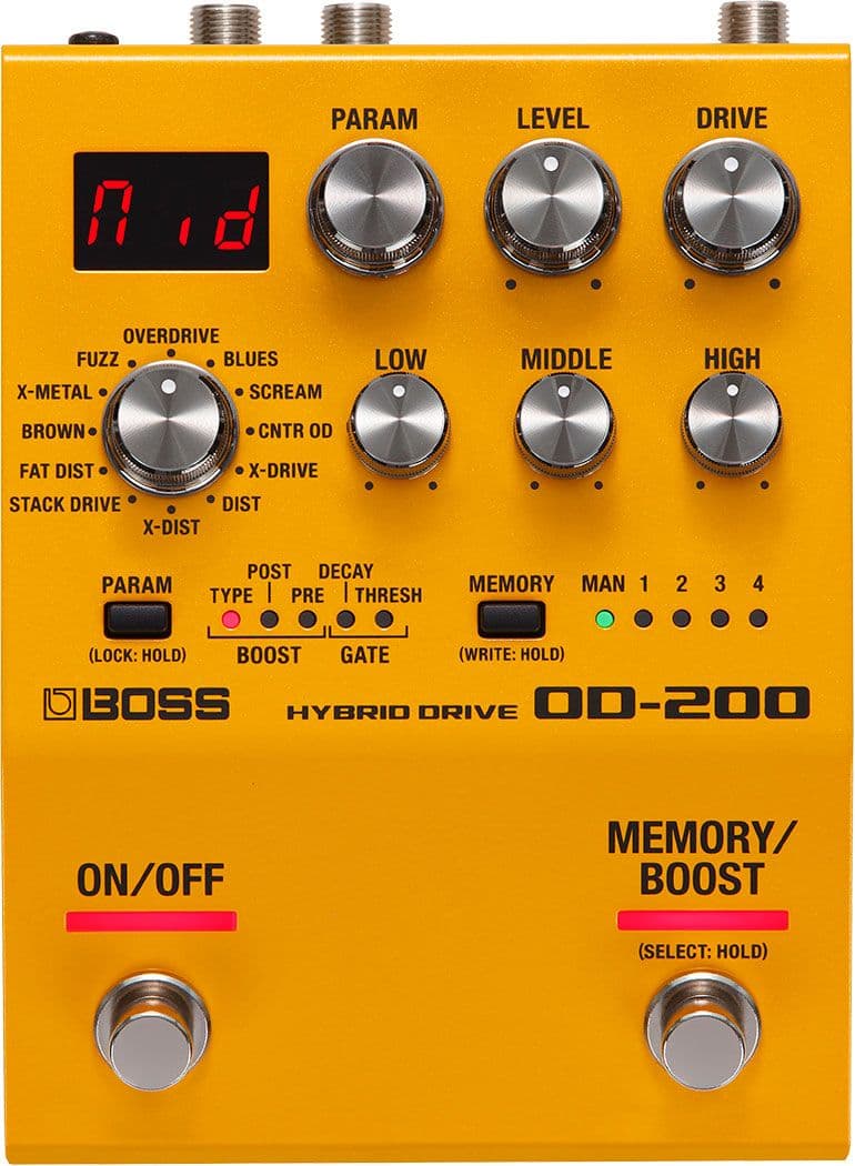 Boss OD-200 Pedal Efectos