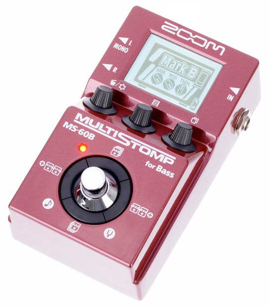 Zoom MS60B Pedal MultiEfectos
