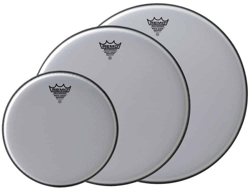 Remo 13" Suede Ambassador Blanco, Parche de Caja