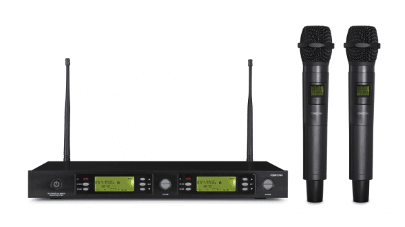Fonestar MSH-898-631 Micrófono Inalámbrico Doble UHF