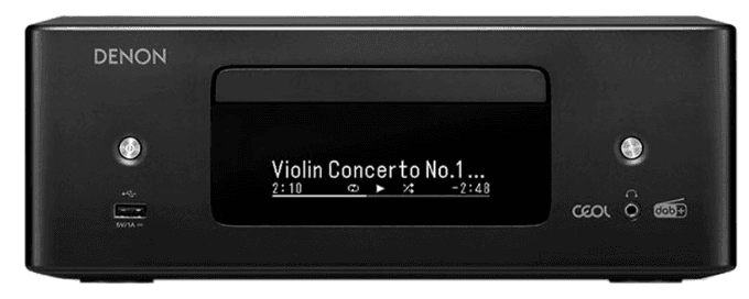 DENON RCD-N12 Receptor Red DAB.Negro