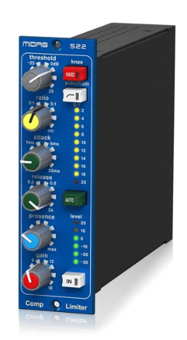 Midas 522 v2 Módulo Compresor Limitador de la Serie 500 