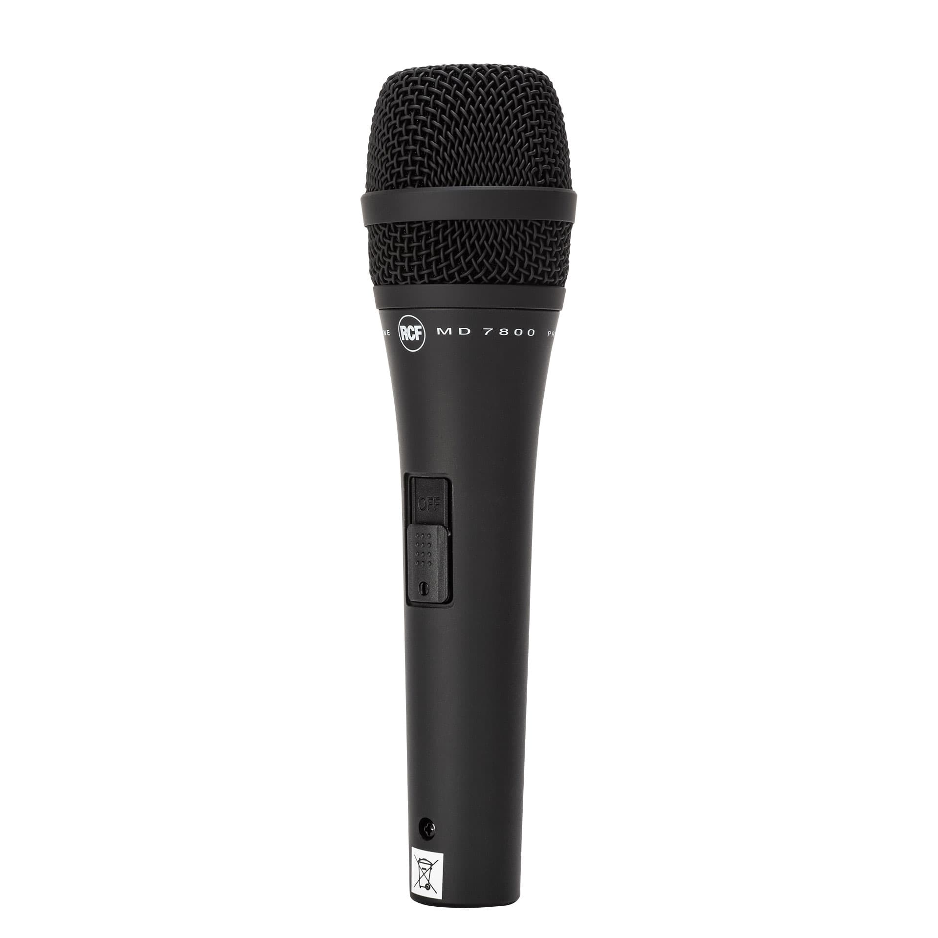 RCF MD 7800 Micrófono de Mano