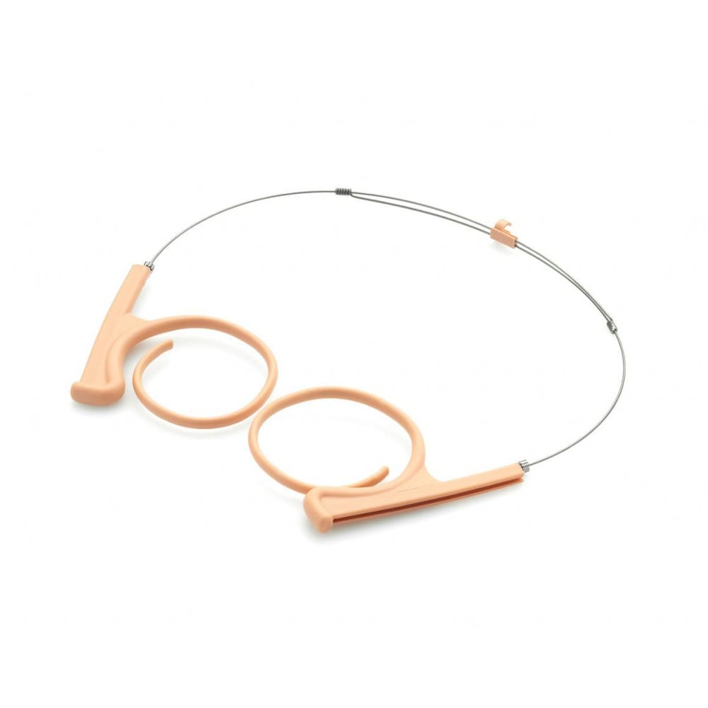 DPA HE2F8P Gancho Doble para Micrófono de Diadema Beige