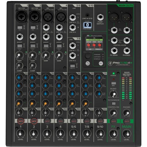 Mackie PROFX10V3+ Mesa Mezclas
