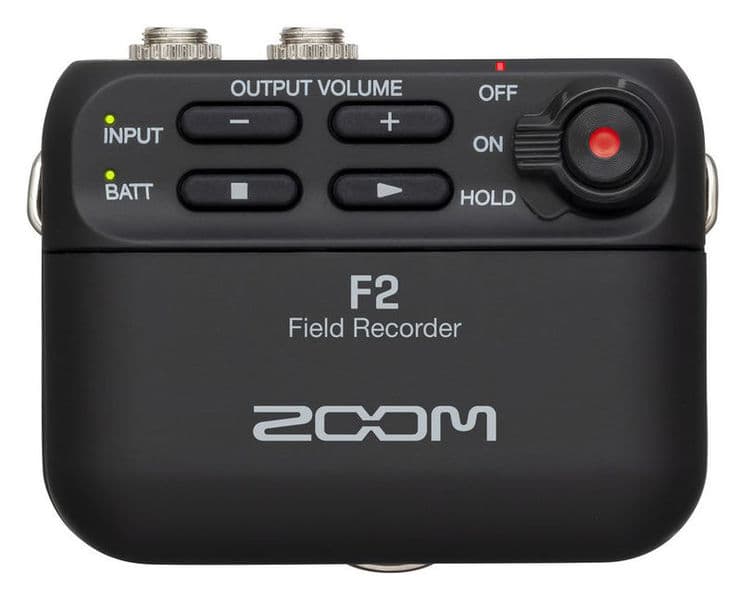 Zoom F2 Grabador de Campo con Micrófono Lavalier