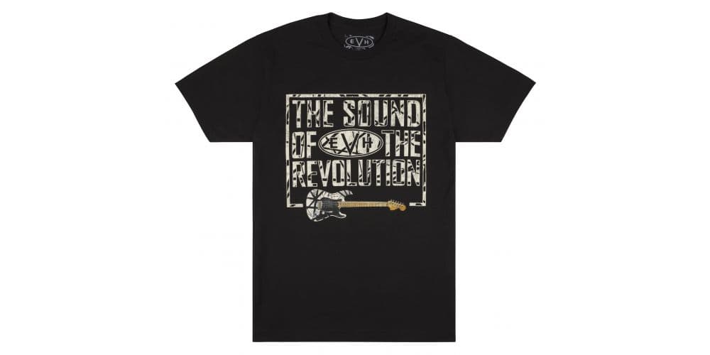 EVH Revolution Tee, Black Talla XL Revolution Talla XL
