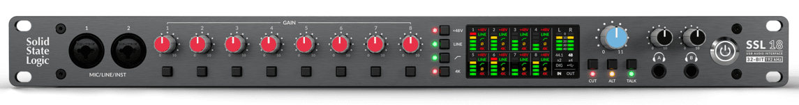 SSL 18 Interfaz Audio USB