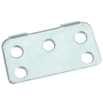 Adam hall hardware 19061 a - placa de refuerzo para cierres 19061/19061chr