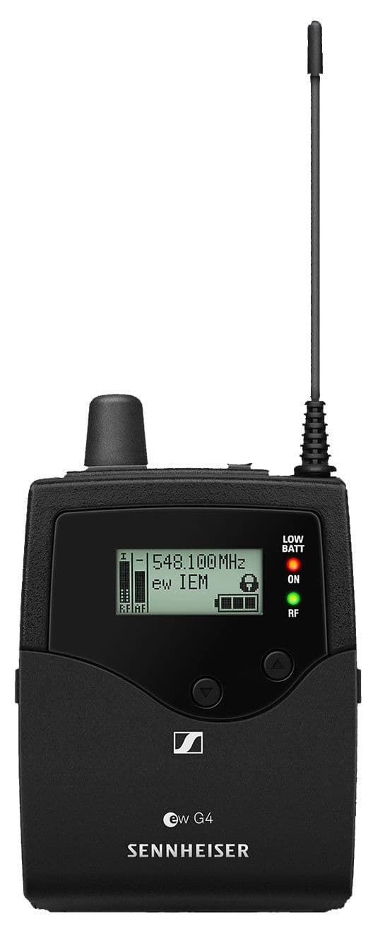 Sennheiser EK IEM G4 Banda A Petaca Receptora + Auricular IE4