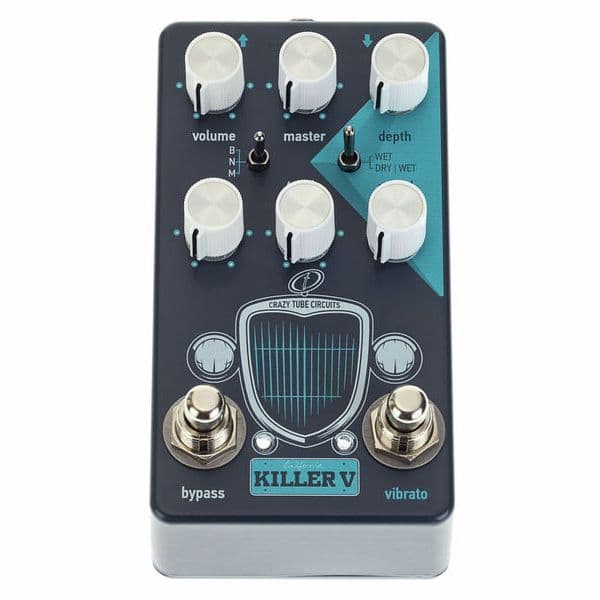 Crazy Tube KILLER V Pedal Vibrato/Preamp