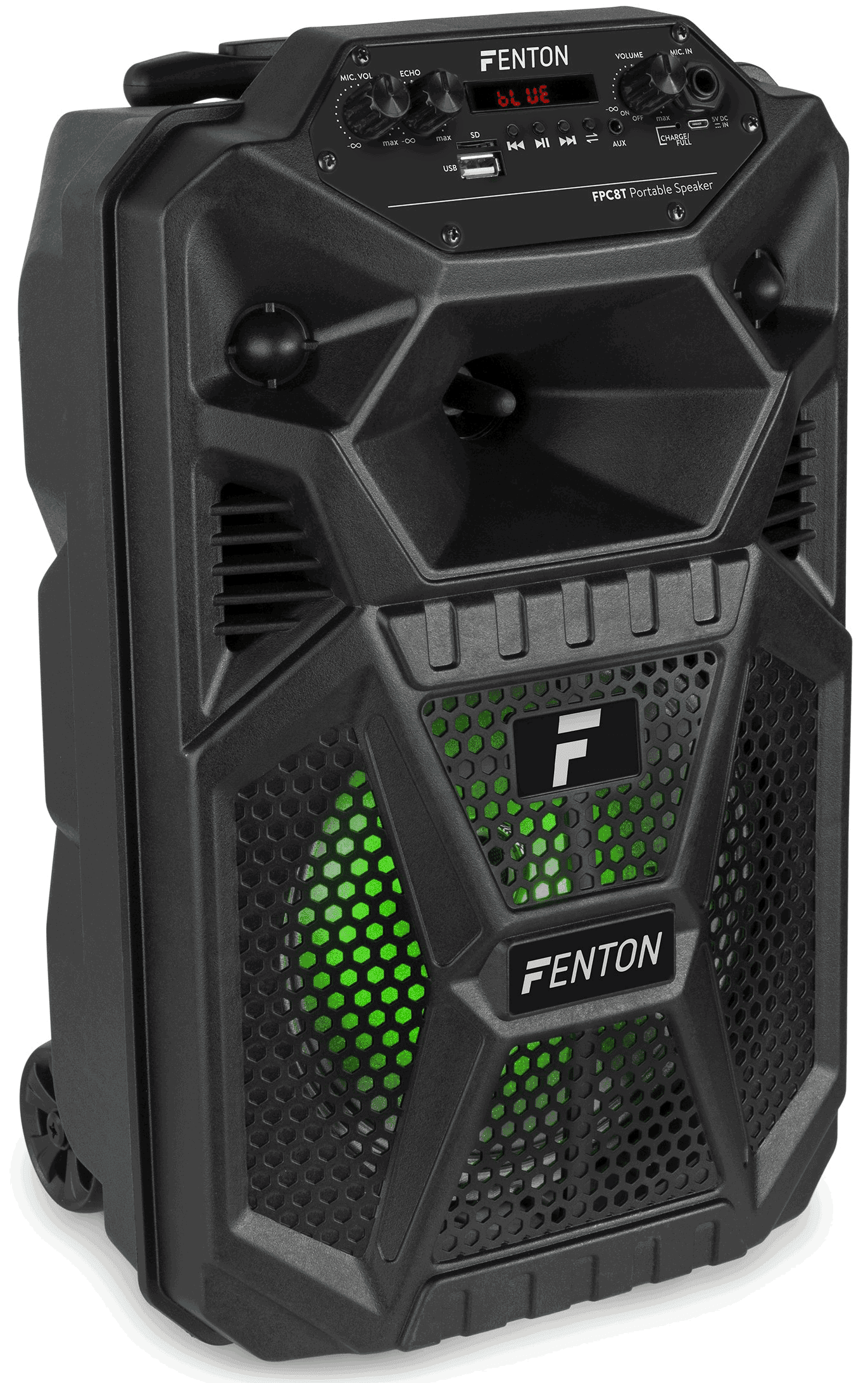 FENTON FPC8T Altavoz Portatil Con Bateria y Trolly 170089