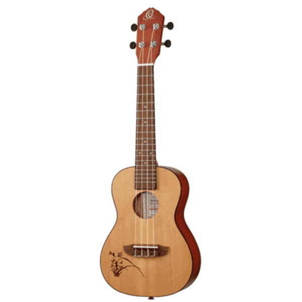 Ortega RU5L Ukelele Tamaño Concierto para Zurdos