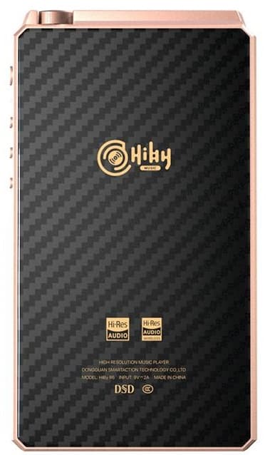 HIBY RS6 Dorado Reproductor Hi Res con DAC R2R