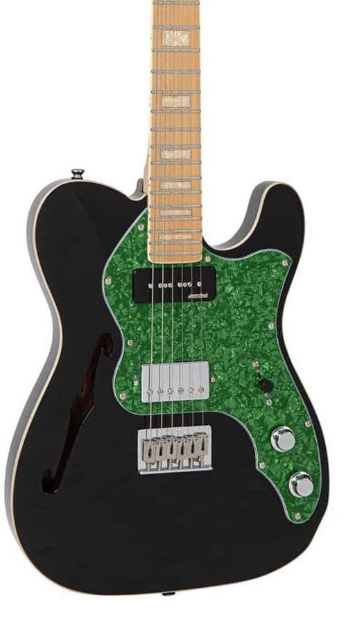 Vintage V72-30TH Guitarra Electrica Boulevard Black + Funda