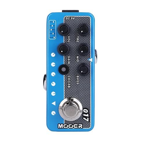 Mooer Cali MKIV Micro Preamp 017. Preamplificador Pedal Efectos
