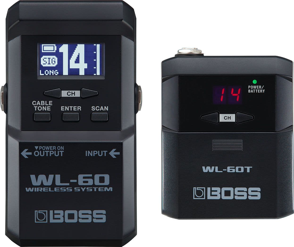 Boss WL-60 Sistema inalámbrico Plug and Play