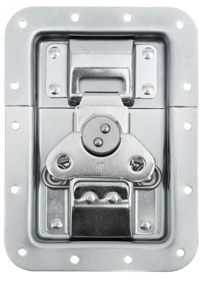 Adam Hall Hardware 172501 - Cierre de Mariposa grande sin paso Perfil Profundidad 14 mm