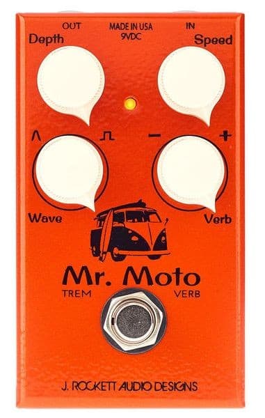 J Rocket Mr.Moto Pedal Trémolo/Reverb