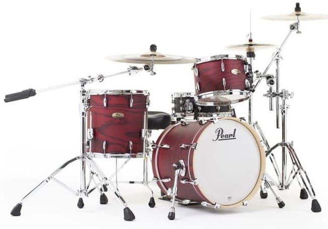 Pearl Set Cascos STS Session Studio 18 Scarlet Ash Batería Acústica