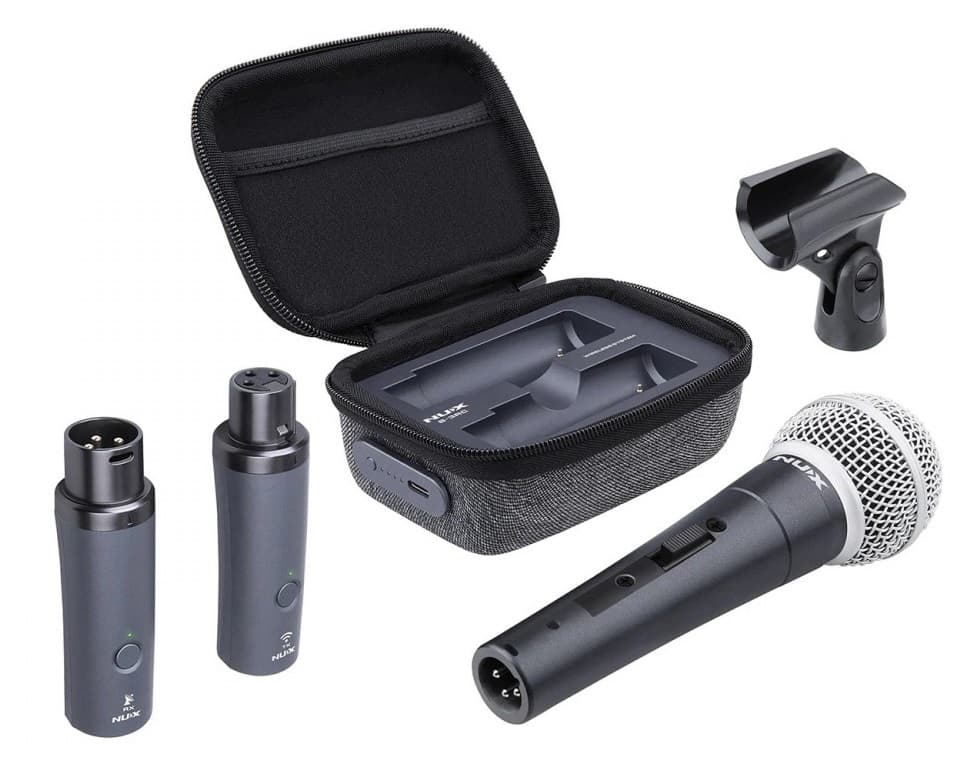 NUX B-3RC Sistema Micrófono Inalámbrico con Funda