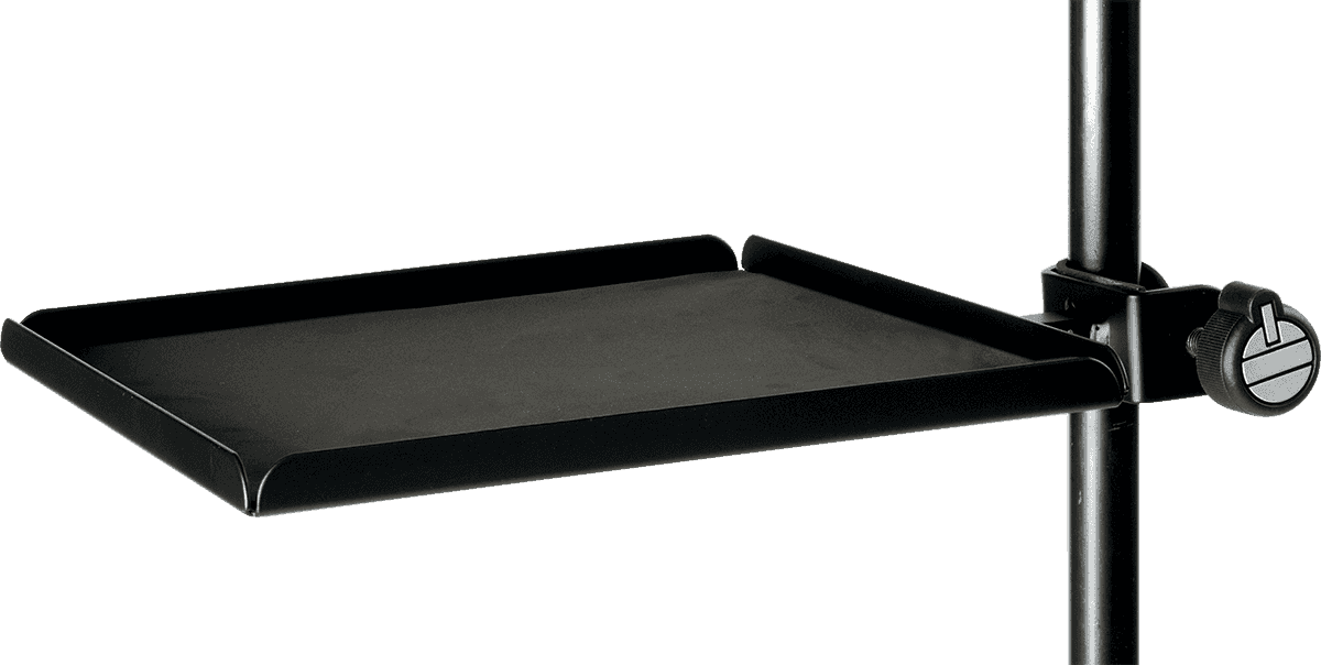 Quik Lok MS-329 Bandeja Accesorios con Abrazadera para Soporte de Microfono