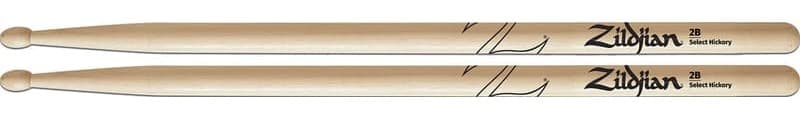 Zildjian Baquetas 2B Z Hickory
