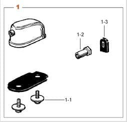 Tama MSL-SCT  Fijación para tom, tom base, caja Starclassic, Cromado