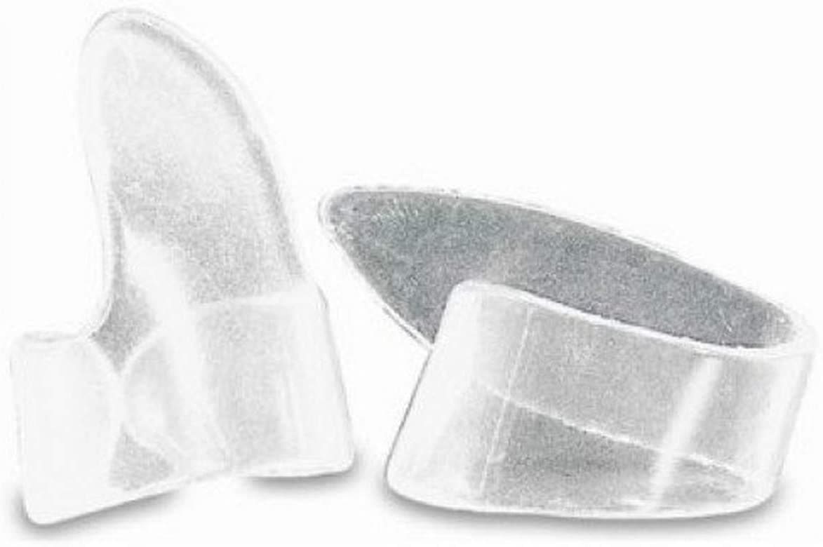 Dunlop Uñero Dedo Medio Transparente Pack de 12 Un.