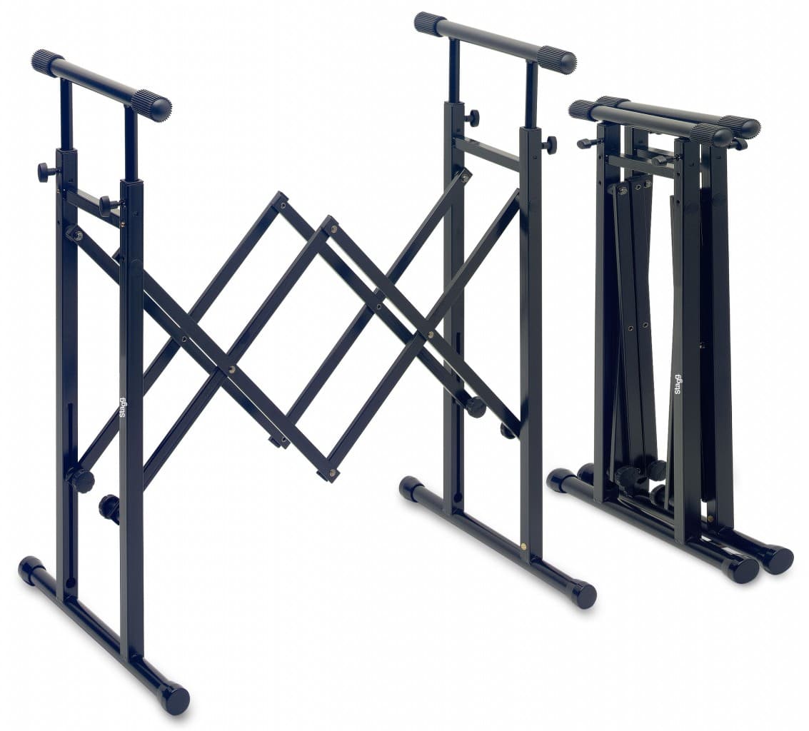 Stagg MXS-A3 Soporte Ajustable para Teclado o para Cabina Dj